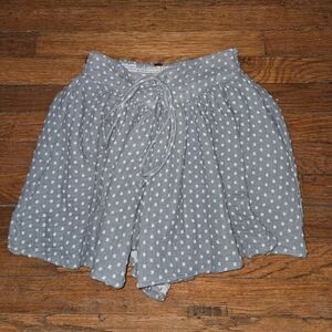 Free People Light Blue Skort